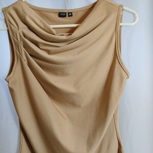 (#328) Women's PSSST Golen Sleeveless Blouse Size Medium